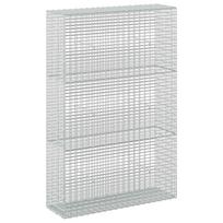 vidaXL Gabionas su 5 mm viela ir 5x2,5 cm tinkleliu 100x30x150 cm