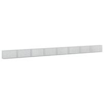 vidaXL Gabionas su 5 mm viela ir 5x2,5 cm tinkleliu 800x30x50 cm