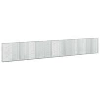 vidaXL Gabionas su 5 mm viela ir 5x2,5 cm tinkleliu 650x20x100 cm