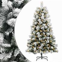 vidaXL Dirbtinė Sulankstoma Kalėdų Eglutė 180 cm 300 LED Šilta balta