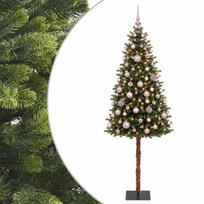 vidaXL Dirbtinė Kalėdų eglutė su burbulais 180 cm 300 LED Šilta balta