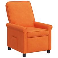 vidaXL Atlošiamasis fotelis Oranžinė 69 x 95 x 101 cm Audinys
