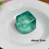 Žaislai Maltodekstrino Ledo Kubas Squishy Streso Malšinimo Suspaudžiamas Žaislas De-stresas Ledo Kubeliai Sensory Fidget Žaislas Anti-stresas Lėtai Atsistatantis žalia
