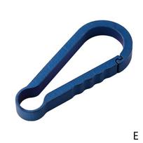 1 vnt. EDC titano lydinio karabinas raktų pakabukas Sagtis Kabliukas Raktų žiedas Karabino laikiklis Alpinizmo aksesuarai