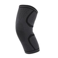Meniscus Knee Brace - Breathable Silicone Support for Outdoor Fitness, Running, and Cycling black