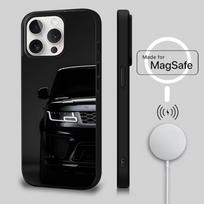 R-Range Roveres Sportinis Automobilis Telefono dėklas iPhone 17,16,15,14,13,12,11,Pro,Max,Plus,Mini,Air,SE Naujas Magsafe Belaidis Įkrovimas iPhone17 black