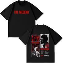 THE WEEKND After Hours Til Dawn Album Tour 2026 Print T-shirt Man Woman T-shirt Casual Cotton L black
