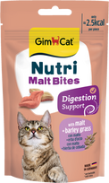 02.427553 GIMCAT NUTRI BITES MALT 40G (pak8), 1 vnt.