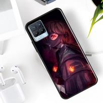 Anime Girl Mask Case For Realme 15 12 11 13 14 Pro Plus C65 C67 C61 C53 C55 C51 C25 C63 C71 C75 GT6 GT7 Pro Realme C67 4G black