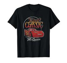 Disney Pixar Cars Instant Classic Lightning Mcqueen Vintage T-Shirt_ L brown