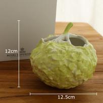Flower Hydrangea Ceramic Vase Desk Decoration Flowers Arrangement Artificial Flower Decorative Floral Vases Room Aesthetic Decor žalia
