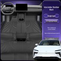 Eco-Friendly Dual-Layer Floor Mats for Yipai 007: Waterproof, Dustproof, and Custom-Fit Automotive Interior Accessories. gray