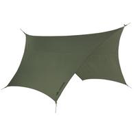 Unigear Hexatarp TC Tentas Polikotoninis 5m Prailginimo Diržas Pridedamas x Gali būti naudojamas su palapinėmis Laužavietės Pavėsis Apsauga nuo Karščio Atsparus Ugniai Lengvas žalia
