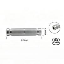 Impact Resistance Round Shank Drill Bit Connector SDS Max Drill Bit Converter  Drill Bit Extension Style D