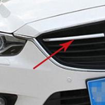 2013-2017 Mazda 6 Atenza Chrome Front Center Grilles Molding Cover Trim | China | Right gray