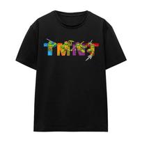 TMNT Arcade Main Screen Womens 100% Cotton T-shirt Mens Tees Top, S-2XL, Black L black