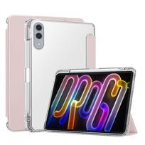Dėklas, skirtas Lenovo Yoga Tab 11,1 colio TB710FU, TPU magnetinis dangtelis su automatinio miego funkcija, skirtas Xiaoxin Pad Pro GT 11,1  su vietomis rašikliui Xiaoxin Pad Pro GT rožinė
