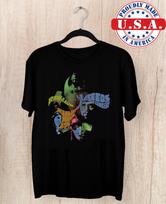 THE SEEDS Band RAW & ALIVE Unisex T-Shirt All Size S To 5XL ZA784 L black