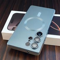 S26 S2 Ultra dėklas Magnetinis telefono dėklas Samsung Galaxy S26 S2 S24 S23 Ultra Plus S26Ultra dėklams Minkštas TPU matinės dangos dėklas Galaxy S26