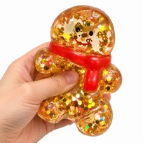 Kalėdinis antistresinis žaislas „Jumbo Squishy“ - Meduolis