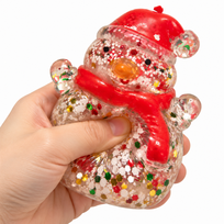 Kalėdinis antistresinis žaislas „Jumbo Squishy“ - Besmegenis