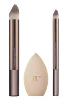 Makiažo šepetėlių ir kempinėlės rinkinys Real Techniques Makeupsaver, 3 vnt.