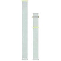 Garmin watch strap Quick Release ComfortFit Fabric 20mm, citron/cloud blue 010-14400-03