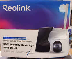 SALE OUT. Reolink Go Series G430 Battery 4G Camera with Solar Panel