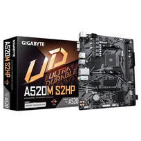 Mainboard|GIGABYTE|AMD A520|Socket AM4|micro ATX|RAM DDR4-SDRAM|2xSlots|1xNumber of M.2 (M) slots|A520MS2HP1.0