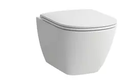 Pakabinamas WC puodas Laufen LUA H8660800000001 su lėto nusileidimo dangčiu