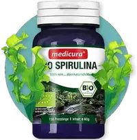 MEDICURA Maisto papildas BIO SPIRULINA, 150 tab.