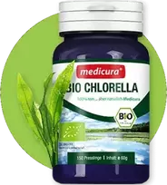 MEDICURA Maisto papildas BIO CHLORELLA, 150 tab.