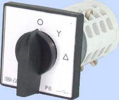 Elektromet Cam jungiklis 0 žvaigždutės-trikampis 5P 16A IP65 Arc E16-22 (951621)