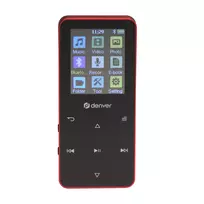 Denver MP-1830R MP4 grotuvas su Bluetooth, 1.8 colio ekranu, 4GB, raudonas