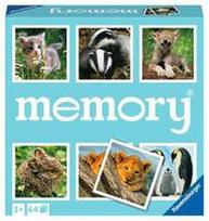 Ravensburger atminties žaidimas „Animal Babies memory®“, 2–8 žaid., nuo 4 m.