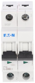 Eaton Automatinis grandinės pertraukiklis 2P D 40A 6kA AC PL6-D40/2 286583