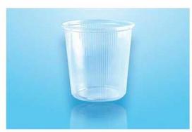 Multi Salotų puodelis 500 ml Ø101x103 mm apvalus PP permatomas, 100 vnt./pak.