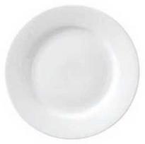 Multi Plokščia lėkštė su krašteliu Superwhite Ø17 cm porcelianinė balta (vnt.)
