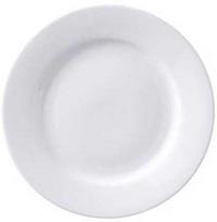 Multi Lėkštė SuperWhite Ø23 cm plokščia su krašteliu, porcelianinė balta, 4 vnt. x 6 vnt./kartoninėje dėžėje