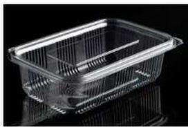 Øvrige Vienkartinė plastikinė stiklinė Catersource 750 ml 97x165x55 mm kvadratinė su atlenkiamu dangteliu RPET permatoma, 100 vnt.
