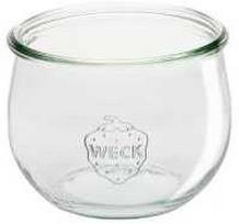 Weck patentinis stiklas Tulip 580 ml Ø10,8x8,4 cm be dangtelio stiklas, vnt.