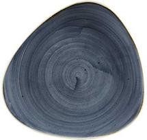 Multiline Stonecast lėkštė 26,5 cm trikampė porcelianinė mėlynuogė, 12 vnt./dėžėje