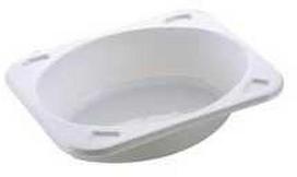 Abena Padėklas 1 skyriaus 2160-1C 395 ml 160x122x39 mm CPET baltas, 840 vnt./kartoninėje dėžėje