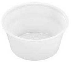 Multi Padažo indelis 90 ml Ø74x32 mm PP permatomas, 250 vnt./pak.