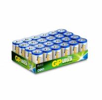 GP Battery GP baterijos „Ultra Plus Alkaline 14AUP/LR14“, Vienkartinės baterijos, LR14, Šarminės, 1,5 V, 24 vnt., Įvairių spalvų