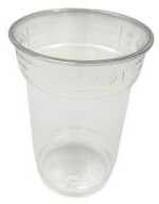 Multi Plastikinis puodelis 20 cl Ø78x89 mm EU270 RPET permatomas, 50 vnt./pak.