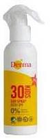 Multi Derma Sun apsauginis purškalas nuo saulės SPF 30 150 ml Gulbė/pažymėta alergija be kvapų 6 x 150 ml