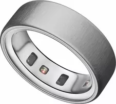 Išmanusis žiedas Oura Ring 4 | 10 dydžio, šlifuoto sidabro spalvos