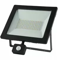V-TAC LED prožektorius 100W 11500lm 4000K Premium su jutikliu juodas IP44 GW-0017