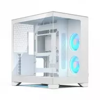 Fractal Design Pop 2 Vision, Tower, PC, balta, ATX, EATX, Mini-ATX, Multi, šoninis, apatinis